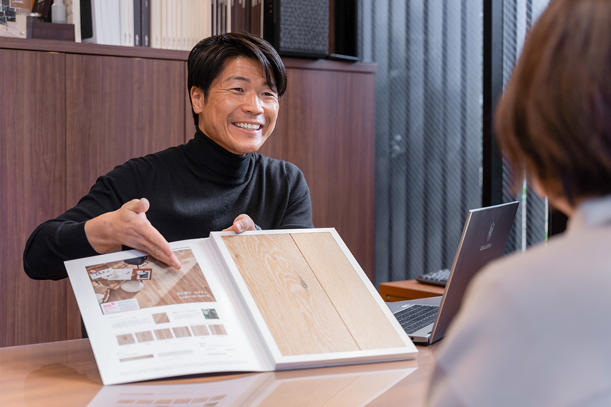 創業70年以上、金銭トラブルゼロ、担当は全員建築士、フルオーダーメイド、直接施工、無料の仮住居と倉庫、アフターメンテナンス
